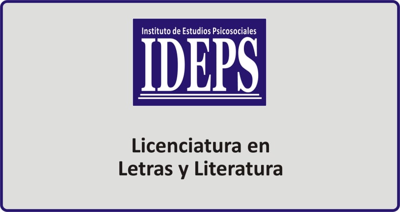 LICENCIATURA DE LETRAS Y LITERATURA, IDEPS ROSARIO, Cursos técnicos, carreras y profesorados a distancia