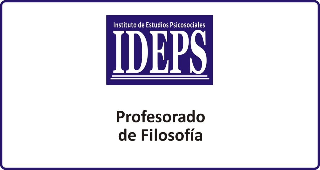 PROFESORADO DE FILOSOFÍA, IDEPS ROSARIO, Cursos técnicos, carreras y profesorados a distancia