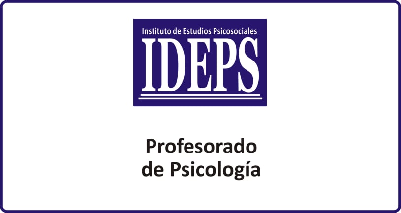 PROFESORADO DE PSICOLOGÍA, IDEPS ROSARIO, Cursos técnicos, carreras y profesorados a distancia